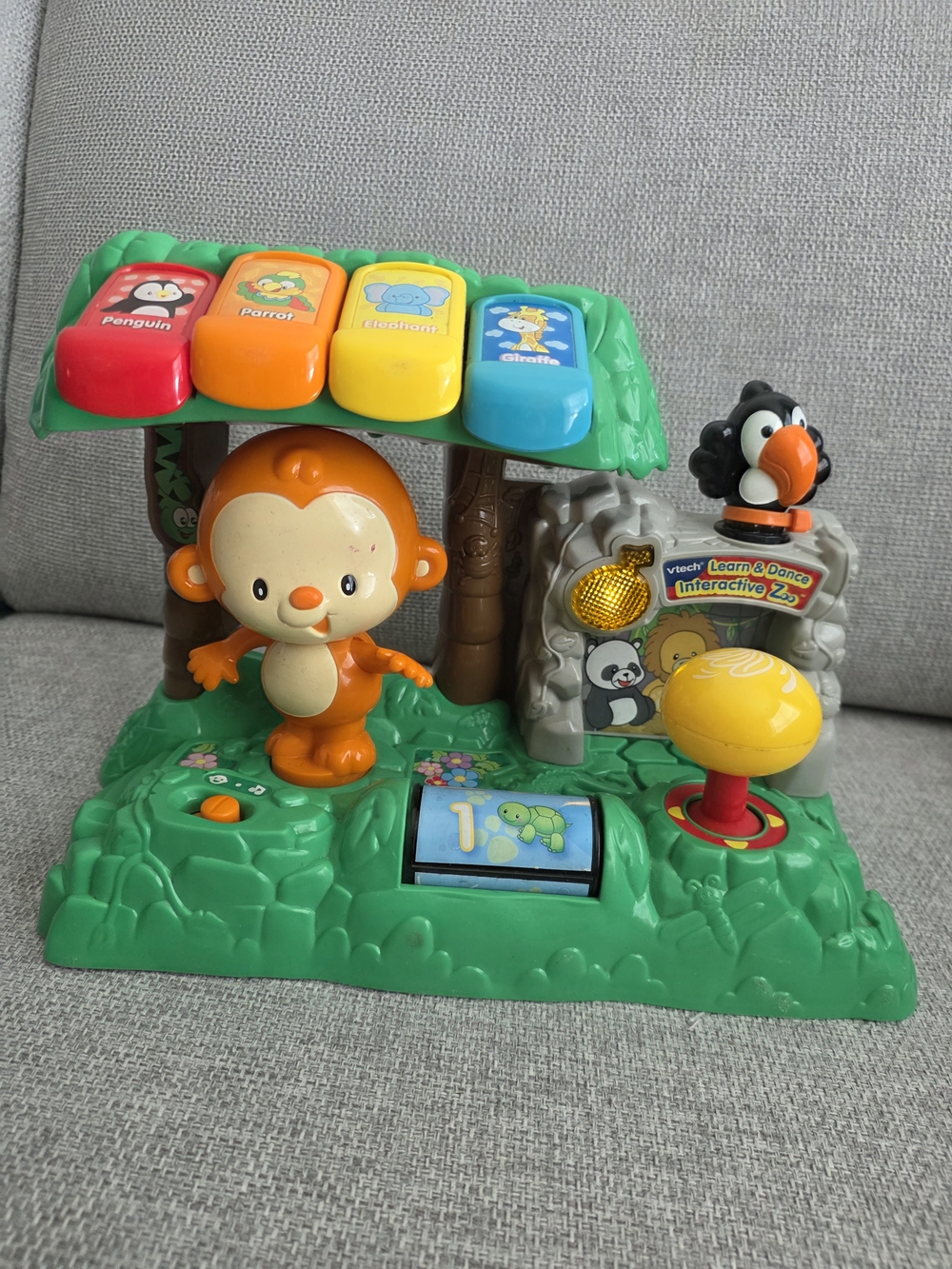 Vtech Learn & Dance Interactive Zoo Piano Toy